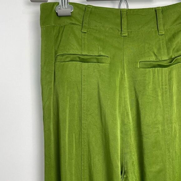 Anthropologie Diandra pleated satin joggers - Picture 13 of 16